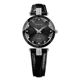 Jowissa Facet Strass Schweizer Damenuhr - J5.620.M